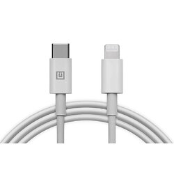 Кабель REAL-EL USB Type-C - Lightning (M/M), 2 м, White (EL123500058)