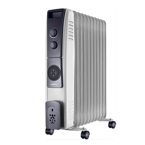 Обігрівач оливний ARDESTO OFH-11XF3 30м2, 2900Вт, вбуд. кер. теп-тор 400Вт, мех. кер-ння, 11 секцій, білий