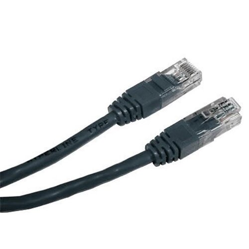 Патч-корд UTP Cablexpert (PP12-1.5M/BK) літий, 50u 