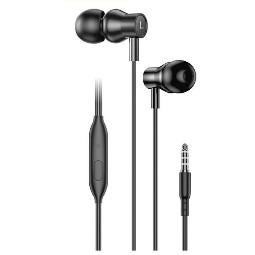 Наушники Foneng EP500 heavy bass metal remote earphone (EP500-E-R-HBM)