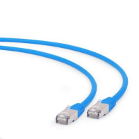 Патч-корд S\/FTP Cablexpert (PP6A-LSZHCU-B-1M) cat.6a, литой, 50u штекер с защелкой, 1м, синий