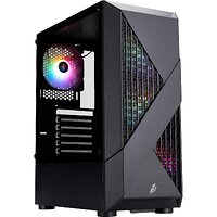 Корпус 1stPlayer F3-A-BK-4F1 Black без БЖ