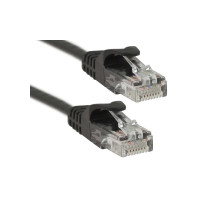 Патч-корд PowerPlant (CA911608) cat.5e, UTP, 5 м, черный