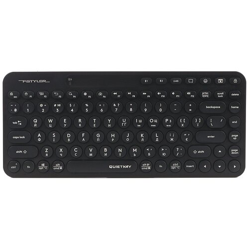 Беспроводная клавиатура A4Tech FBK36C AS Black