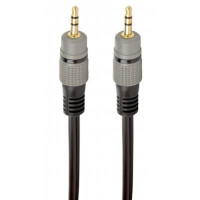 Аудио-кабель Cablexpert 3.5 мм - 3.5 мм (M/M), 1.5 м, черный (CCAP-3535MM-1.5M)