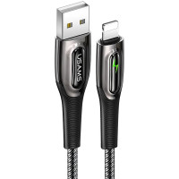 Кабель Usams US-SJ469 USB - Lightning (M/M), 1.2 м, Black (SJ469USB01) Кабель Usams US-SJ469 USB - Lightning (M/M), 1.2 м, Black (SJ469USB01)