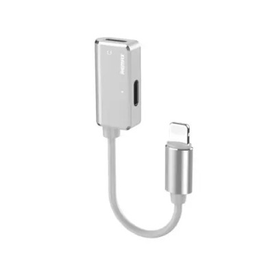 Адаптер Remax RL-LA02i Enjoy 2in1 Lightning-2 Lightning, 12см, White (6954851298007) Адаптер Remax RL-LA02i Enjoy 2in1 Lightning-2 Lightning, 12см, White (6954851298007)
