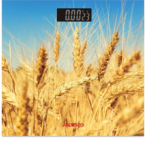 Ваги ARDESTO підлогові Wheat, 150кг, AAAx2 в комплекті, скло, багатокольорові