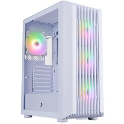 Корпус 1stPlayer H6-WH-4F7-W White без БЖ