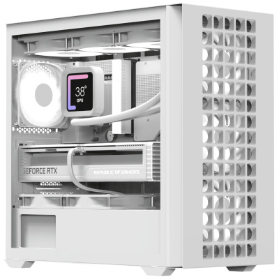 Корпус AeroCool D302A-G-WT-v1 (ACCS-DS04043.21) White без БЖ