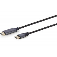 Кабель Cablexpert DisplayPort - HDMI (M/M), 1.8 м, Black (CC-DP-HDMI-4K-6)