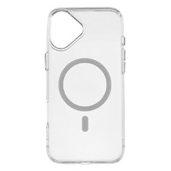 Чохол 2Е Basic для  iPhone 16 Plus, Transparent MagSafe Cover, прозорий