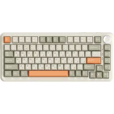 Беспроводная клавиатура Ajazz AK820 Max Flying Fish Switch Retro Colour (AK820MAX-FF-R)