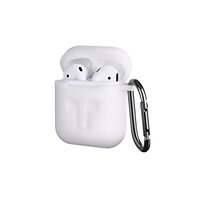 Чохол 2Е для AirPods (Gen 1-2, 2016-2019), Pure Color Silicone Imprint (3.0mm), білий