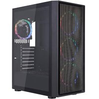 Корпус 1stPlayer Go6-BK-4FS7 Black без БЖ