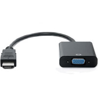 Адаптер REAL-EL HDMI - VGA (M/F), 0.15 м, чорний (EL123500020) Адаптер REAL-EL HDMI - VGA (M/F), 0.15 м, чорний (EL123500020)