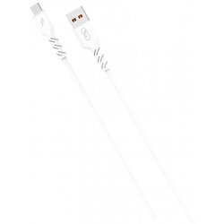 Кабель SkyDolphin S07V TPE High Elastic Line USB - micro USB (M/M), 1 м, White (SDUSB-000597)