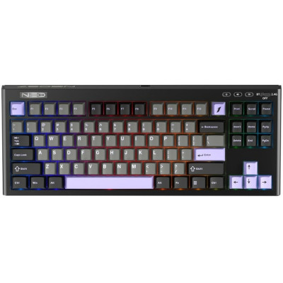 Беспроводная клавиатура 1stPlayer NEO87 Wireless Midnight Violet (NEO87-MV-TLD)