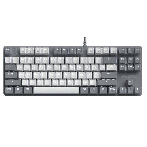 Клавиатура GamePro Genesis Metallic MK110G Outemu Red Swithes USB Gray