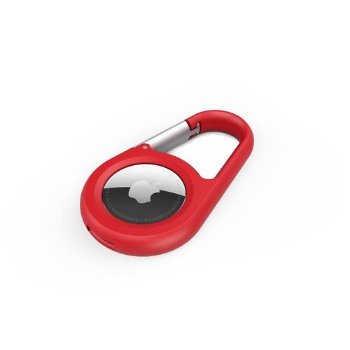 Тримач Belkin Secure Holder Carabiner AirTag, червоний