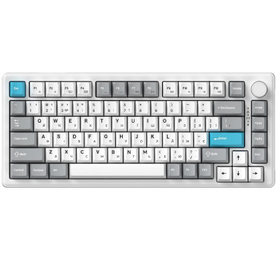 Беспроводная клавиатура GamePro Asgard Yord Keychron Super Red Switch White (MK266WH)