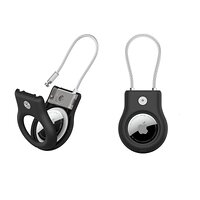 Тримач Belkin Secure Holder with Wire Cable AirTag, чорний