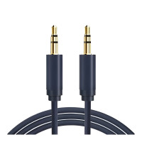 Кабель Cabletime Audio 3.5 мм - 3.5 мм (M/M), 1 м, Black, 3 pin (CF15H)