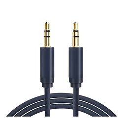 Кабель Cabletime Audio 3.5 мм - 3.5 мм (M/M), 1 м, Black, 3 pin (CF15H)