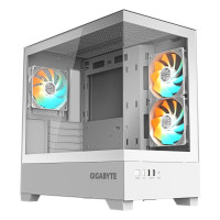 Корпус Gigabyte C201 Panoramic Tempered Glass Ice без БЖ (GB-C201PI)