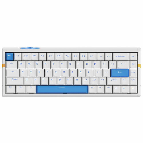 Клавіатура ATK RS6 Aluminum Hall Effect ENG White (ATK-RS6-WHT)