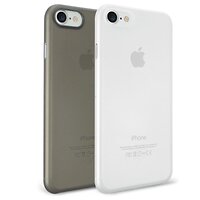 Комплект чохлів O!coat 0.3 Jelly 2 in 1 case for iPhone 7/8 Clear and Black