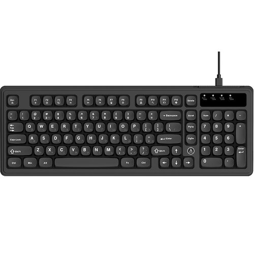 Клавіатура Ajazz AF98 Black USB-C Black (AF98-B)