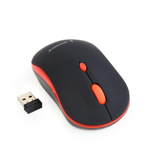 Беспроводная мышь Gembird MUSW-4B-03-R Black/Red