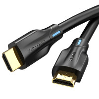 Кабель Vention HDMI - HDMI v.2.1, (M/M), 2 м, Black (AANBH)