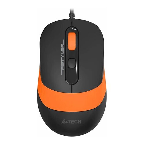 Миша A4Tech FM10S Orange/Black USB
