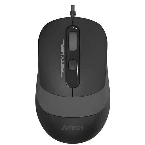 Миша A4Tech FM10S Grey/Black USB