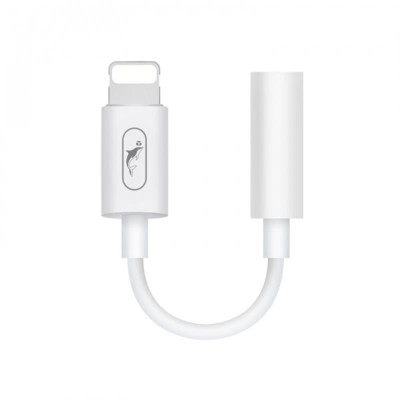Адаптер SkyDolphin AU02 Lightning - 3.5 мм (M/F) White (SDADPT-00017) Адаптер SkyDolphin AU02 Lightning - 3.5 мм (M/F) White (SDADPT-00017)