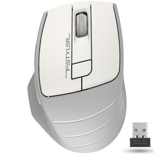 Беспроводная мышь A4Tech FG30S Grey/White