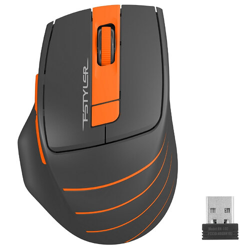 Беспроводная мышь A4Tech FG30S Orange/Black USB