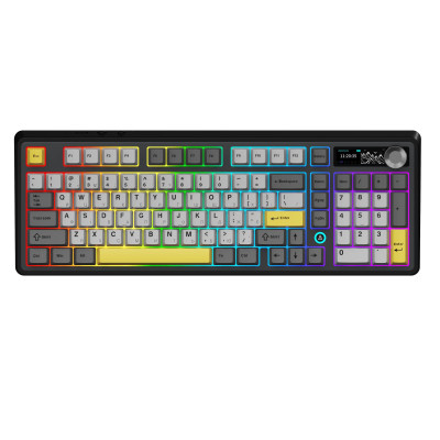Беспроводная клавиатура Ajazz AK980 V2 Gift Switch V2 Black (AK980-V2-G-BGY)