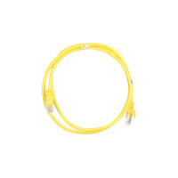 Патч-корд 2E САТ 5e, UTP, 1.20м, 26AWG, RJ45, 7/0.16, CCA, PVC, жовтий