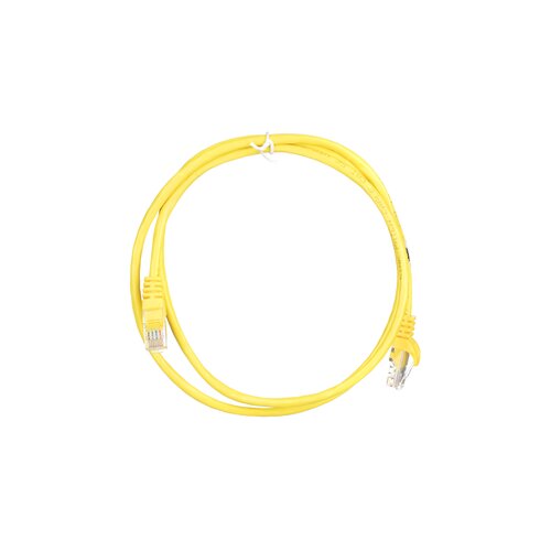 Патч-корд 2E САТ 5e, UTP, 1.20м, 26AWG, RJ45, 7/0.16, CCA, PVC, жовтий
