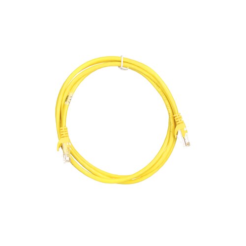 Патч-корд 2E САТ 5e, UTP, 1.50м, 26AWG, RJ45, 7/0.16, CCA, PVC, жовтий