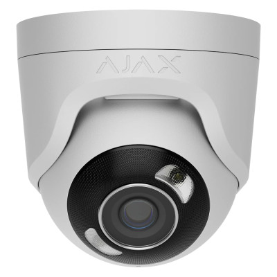 IP-камера Ajax TurretCam HL White 8МП (2.8мм) IP-камера Ajax TurretCam HL White 8МП (2.8мм)