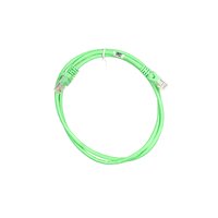 Патч-корд 2E САТ 5e, UTP, 1м, 26AWG, RJ45, 7/0.16, Cu, PVC, зелений