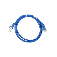 Патч-корд 2E САТ 5e, UTP, 1.20м, 26AWG, RJ45, 7/0.16, Cu, PVC, синій