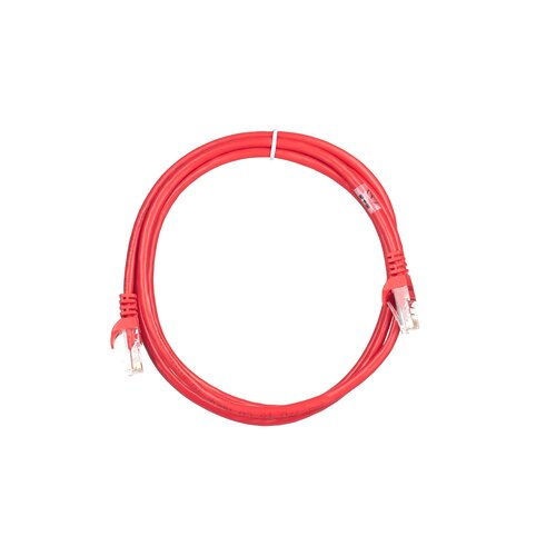 Патч-корд 2E САТ 5e, UTP, 1.50м, 26AWG, RJ45, 7/0.16, Cu, PVC, червоний
