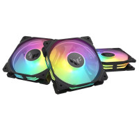 Вентилятор Asus TUF Gaming TR120 ARGB Reverse Triple Pack Black (90DA00D0-B09020)