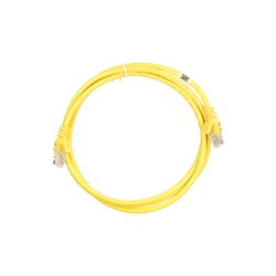 Патч-корд 2E САТ 5e, UTP, 1.50м, 26AWG, RJ45, 7/0.16, Cu, PVC, жовтий