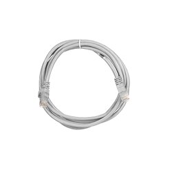Патч-корд 2E САТ 5e, UTP, 2.20м, 26AWG, RJ45, 7/0.16, Cu, PVC, сірий